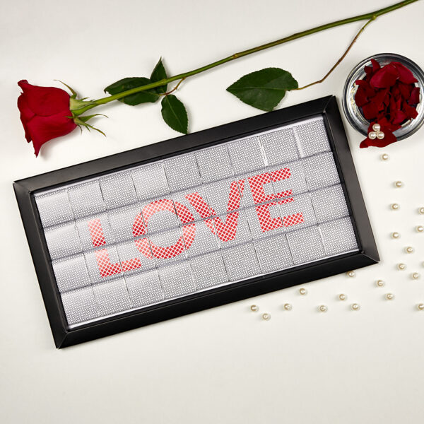 Amor e Chocolate - Gift LOVE Presentes Dia dos Namorados