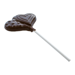 Lollipops de chocolate