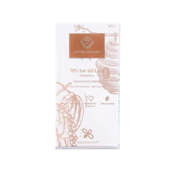 Tablete Sur del Lago 70% Cacau & Pólen de Abelha BIO by Amor de Chocolate e Beesweet