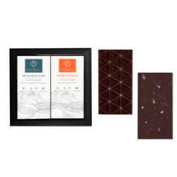 Conjunto de Degustação | 2 Tabletes de Chocolate Negro Selecionadas