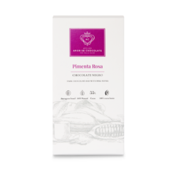 Tablete de Chocolate Negro | Pimenta Rosa